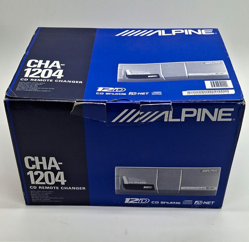 Alpine cha 1204 disc cd - alpine, cha-1204